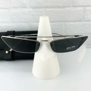 Prada | Accessories | New Prada Spr 64u Silvergrey Slim Cat  display picture 1